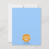 Invitations de fête d'anniversaire d'arc-en-ciel (Dos)