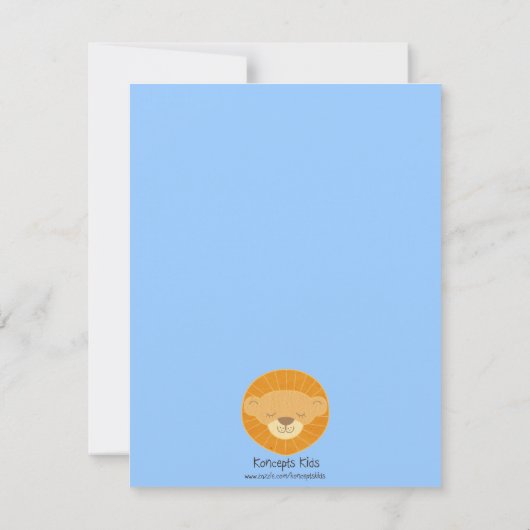 Invitations de fête d'anniversaire d'arc-en-ciel (Dos)