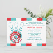 Invitations de fête d'anniversaire de (Debout devant)