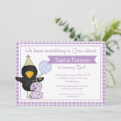 Invitations de fête d'anniversaire de 2e anniversa (Debout devant)