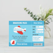 Invitations de fête d'anniversaire de carte (Debout devant)