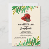 Invitations de fête d'anniversaire de Cloche Derby (Devant)