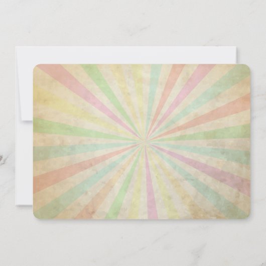 Invitations de fête d'anniversaire de crème glacée (Dos)