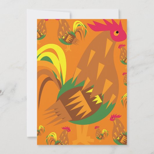 Invitations de fête d'anniversaire de l'animal de (Dos)