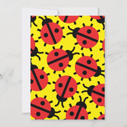 Invitations de fête d'anniversaire de l'animal Lad (Dos)