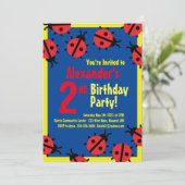 Invitations de fête d'anniversaire de l'animal Lad (Debout devant)