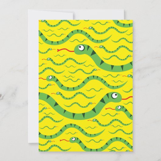 Invitations de fête d'anniversaire de l'animal ser (Dos)