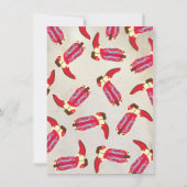 Invitations de fête d'anniversaire de l'Ouest de C (Dos)