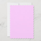 Invitations de fête d'anniversaire de machine de (Dos)