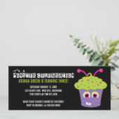 Invitations de fête d'anniversaire de Monster Bash (Debout devant)