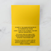 Invitations de fête d'anniversaire de partie de (Intérieur)
