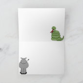 Invitations de fête d'anniversaire de safari (Intérieur)