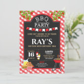 Invitations de fête d'anniversaire de surprise de (Debout devant)