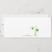 Invitations de fête d'anniversaire de Woodland Fai (Dos)