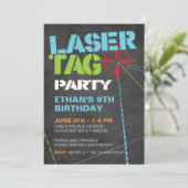 Invitations de fête d'anniversaire d'étiquette de (Debout devant)