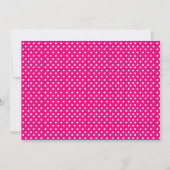 Invitations de fête d'anniversaire d'impression de (Dos)