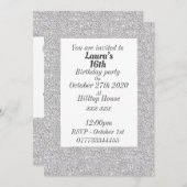 Invitations de fête d'anniversaire personnalisées (Devant / Derrière)