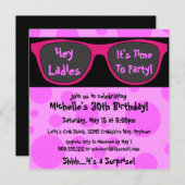 Invitations de fête d'anniversaire personnalisées (Devant / Derrière)