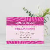 Invitations DE FÊTE D'ANNIVERSAIRE :: poster de an (Debout devant)