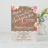 Invitations de fête d'anniversaire surprise pour L (Debout devant)