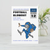 Invitations de Fête de BALLE DE FOOTBALL - Customi (Debout devant)
