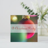 Invitations de fête de décoration de Noël de (Debout devant)