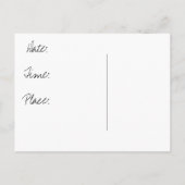 Invitations de fête de henné (Dos)