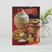 Invitations de fête de la jocre de père Noël (Debout devant)