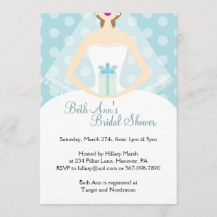 Invitations de Fête de la mariée