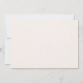 Invitations de Fête de la mariée d'Ancre (Dos)