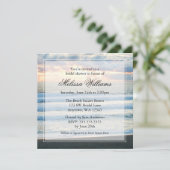 Invitations de Fête de la mariée de coucher du (Debout devant)