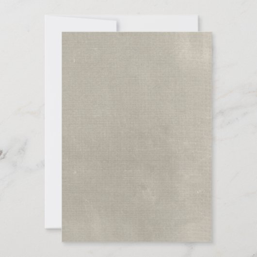 Invitations de Fête de la mariée de ferme (Dos)