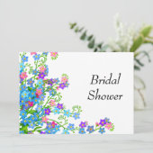 Invitations de Fête de la mariée de jardin de (Debout devant)