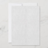 Invitations de Fête de la mariée de moulin à vent (Dos)