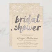 Invitations de Fête de la mariée de parties (Devant / Derrière)