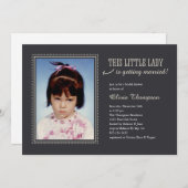 Invitations de Fête de la mariée de photo (Devant / Derrière)