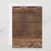 Invitations de Fête de la mariée de pot de maçon (Dos)