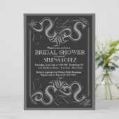 Invitations de Fête de la mariée de tableau (Debout devant)