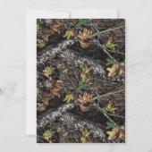 Invitations de Fête de la mariée de tableau de (Dos)