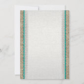 Invitations de Fête de la mariée d'étoiles de mer (Dos)
