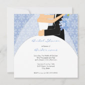 Invitations de Fête de la mariée d'hiver (Devant)