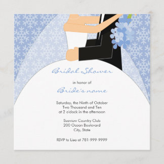 Invitations de Fête de la mariée d'hiver