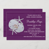 Invitations de Fête de la mariée du dollar de (Devant / Derrière)