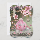 Invitations de Fête de la mariée et de déjeuner (Dos)