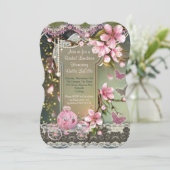 Invitations de Fête de la mariée et de déjeuner (Debout devant)