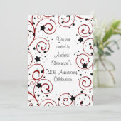 Invitations de fête de l'anniversaire de l'employé (Debout devant)