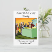 Invitations de fête de l'Humour (Debout devant)