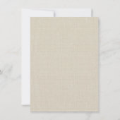 Invitations de Fête de l'mariée de de fleurs de l (Dos)
