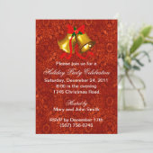 Invitations de fête de Noël (Debout devant)