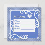 Invitations de fête de Noël (Dos)